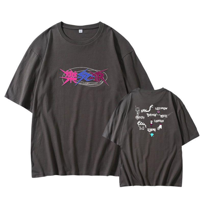 STRAY KIDS 樂-STAR Tシャツ 綿100%