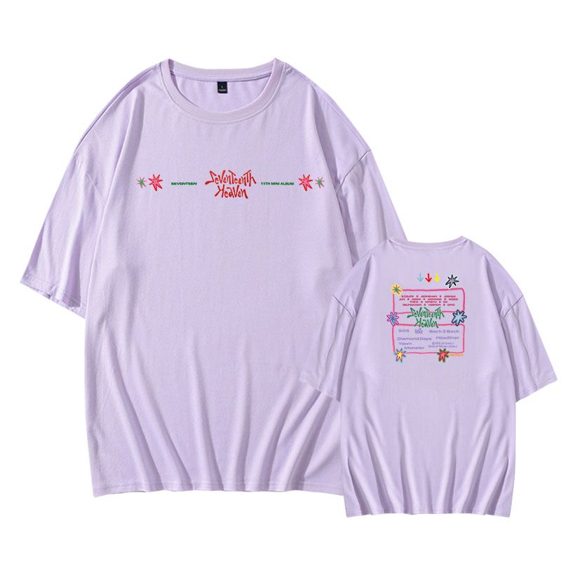 SEVENTEENTH HEAVEN Tシャツ 100%コットン (カラーバリエーション)