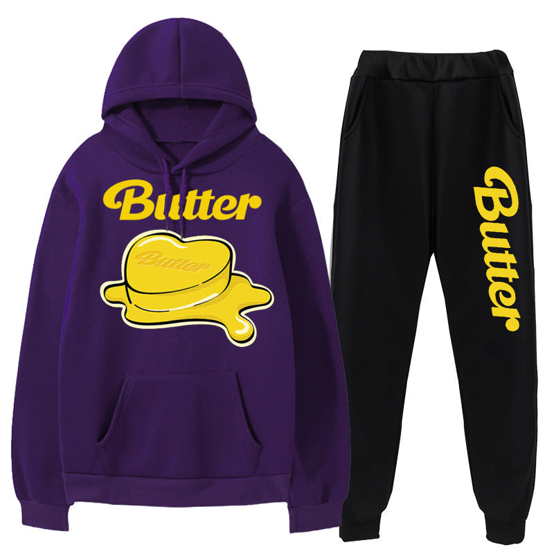 BTS BUTTER フーディー&パンツ セット