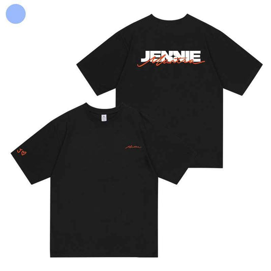 ジェニー(BLACKPINK)マントラTシャツ 綿100%