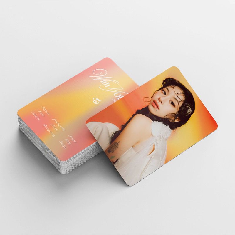 TWICE WITH YOU フォトカード - 92枚 (フォトカード60枚 + ステッカー32枚)