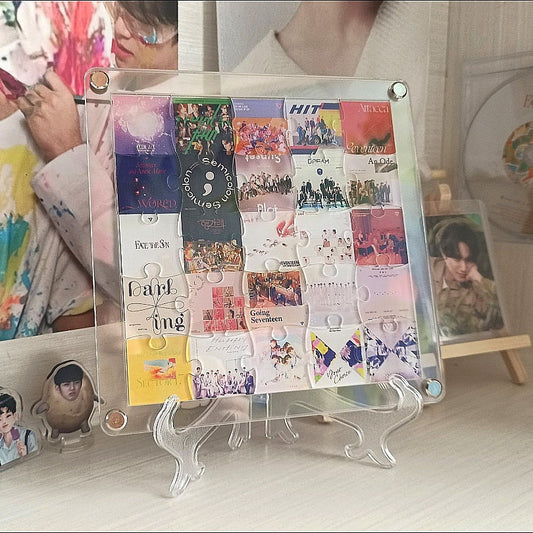SEVENTEEN MERCH ALBUMS DECORATIVE PUZZLE(2 sizes)