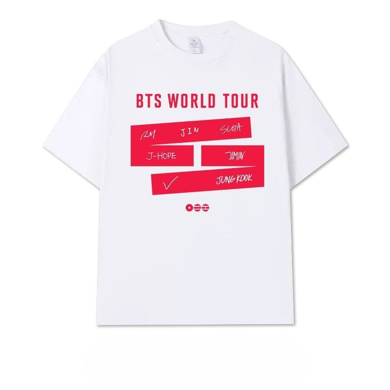 BTS WORLD TOUR 2026 Tシャツ 綿100%