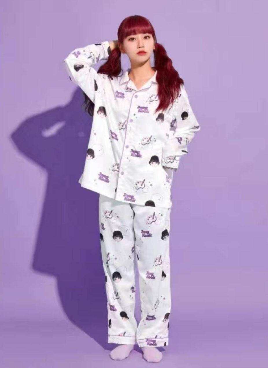 BTS MERCH TINY TAN MIC DROPパジャマ (メンバー全員)
