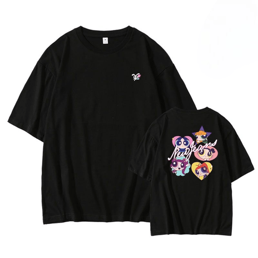 NEWJEANS GET UP Tシャツ 100%コットン (カラーバリエーション)