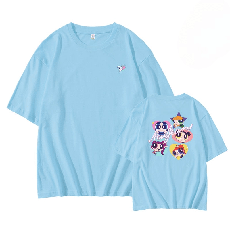 NEWJEANS GET UP Tシャツ 100%コットン (カラーバリエーション)
