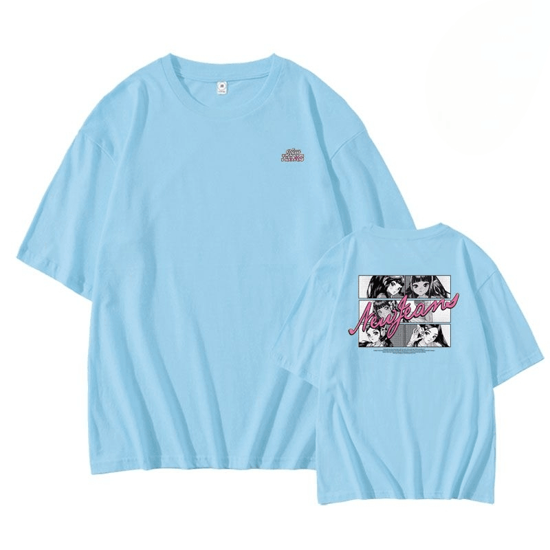 NEWJEANS GET UP Tシャツ 100%コットン (カラーバリエーション)
