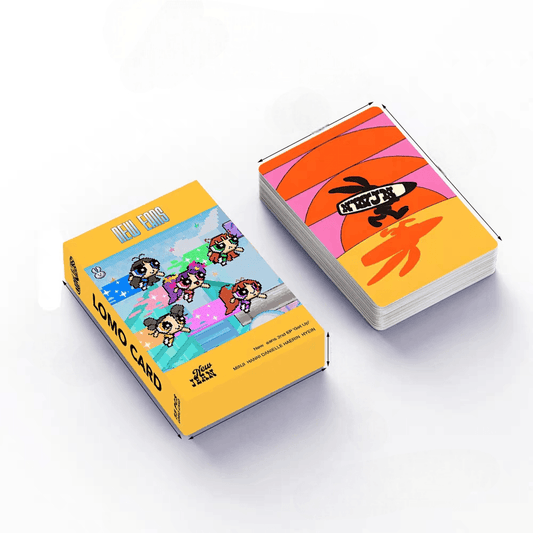 55枚のフォトカード入りボックス NEWJEANS GET UP