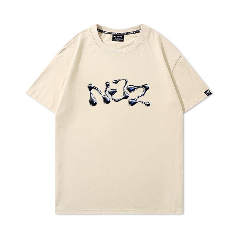 NJZ (NEWJEANS) Tシャツ 100%コットン (4色展開)