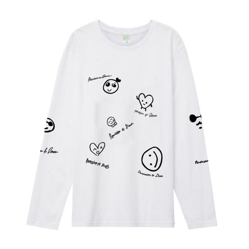 BTS PERMISSION TO DANCE ロングスリーブTシャツ 100%コットン