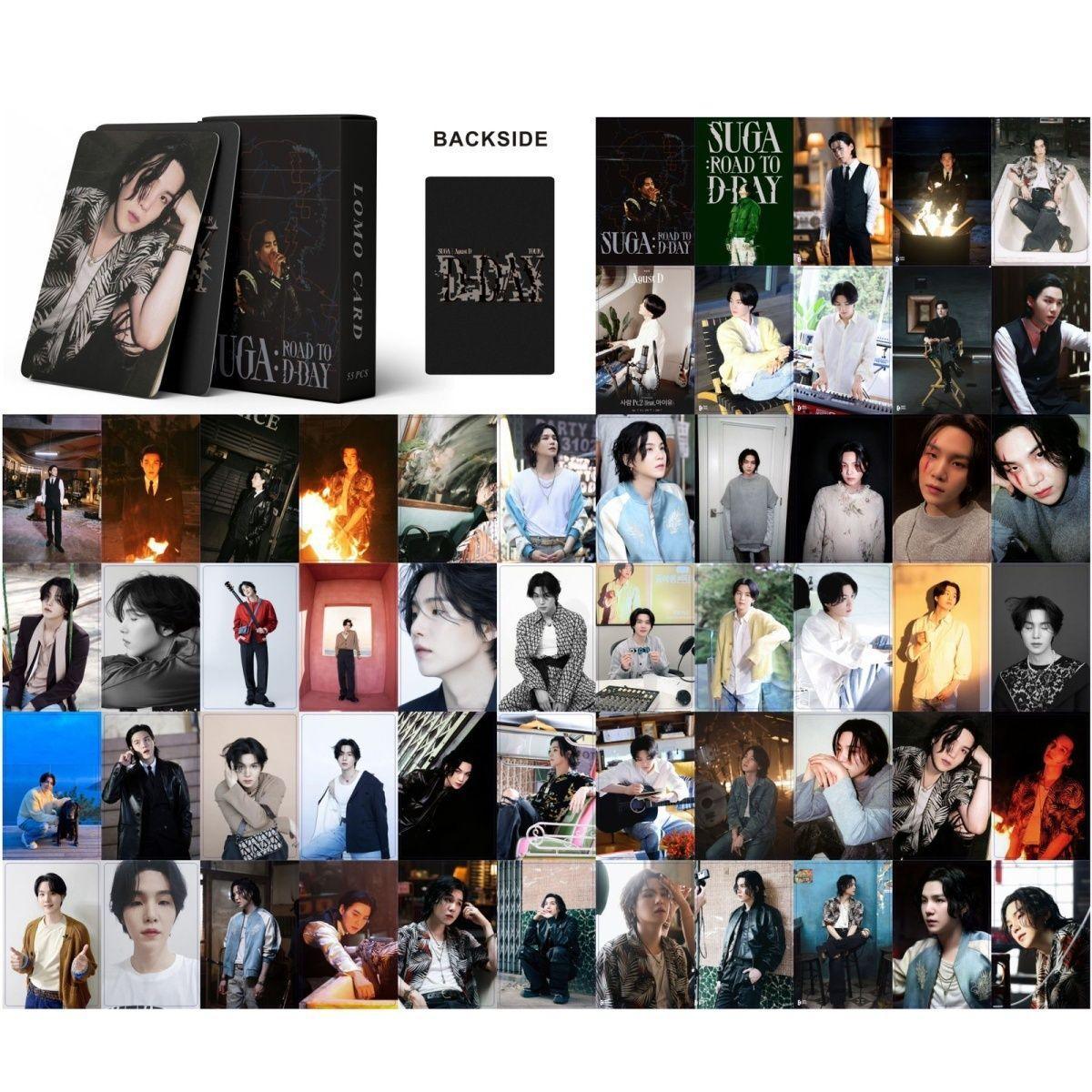 フォトカード SUGA ROAD TO D'DAY 55枚入