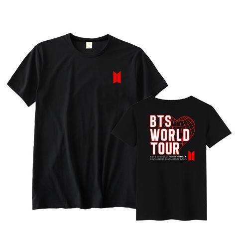BTS WORLD TOUR L.Y SPEAK YOURSELF Tシャツ 綿100%