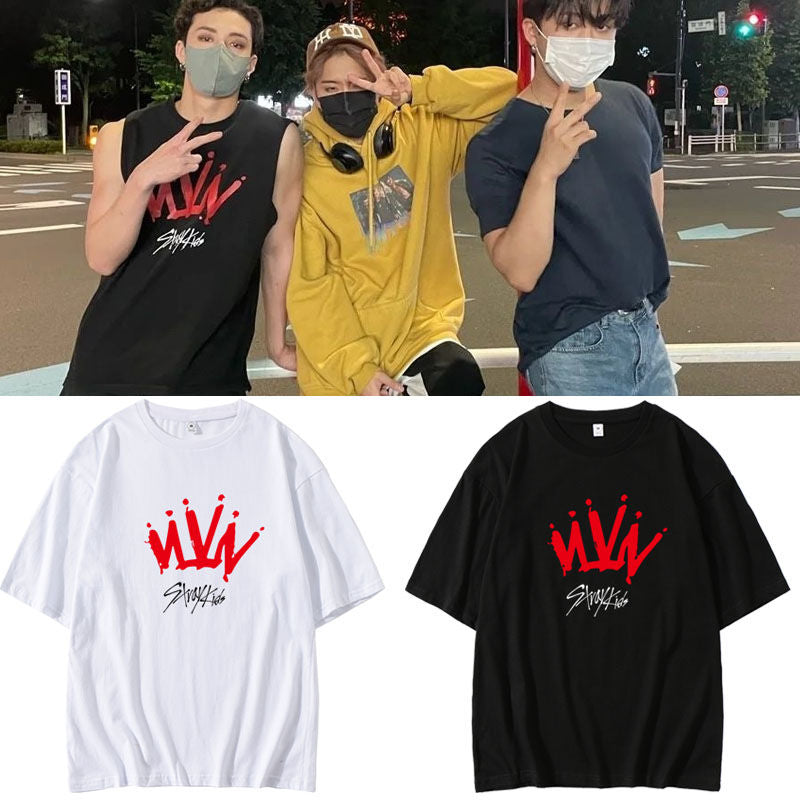 STRAY KIDS MERCH Tシャツ 綿100%