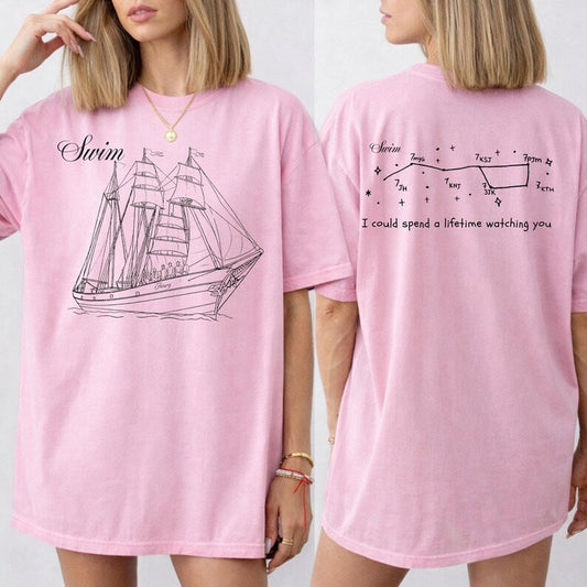 BTS スイムTシャツ 綿100%