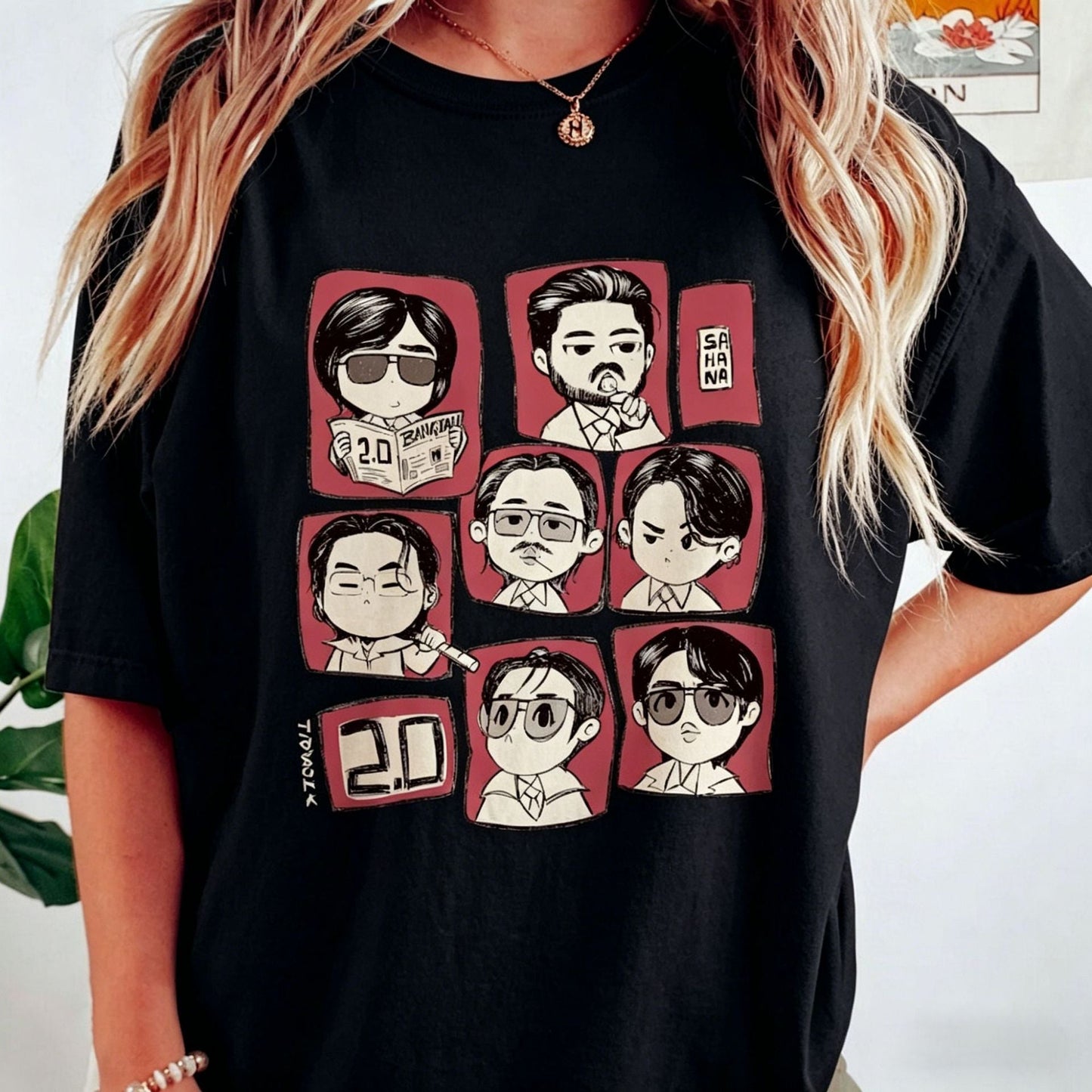 BTS 2.0 Tシャツ 綿100%