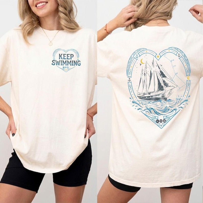 BTS スイムTシャツ 綿100%