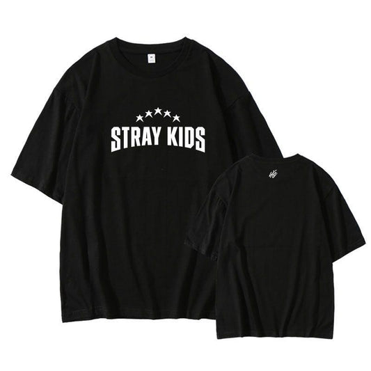 Stray Kids 長袖Tシャツとシャツ 100%コットン