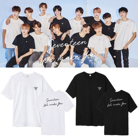 SEVENTEEN MERCH 100% COTTON SHIRT (各色)