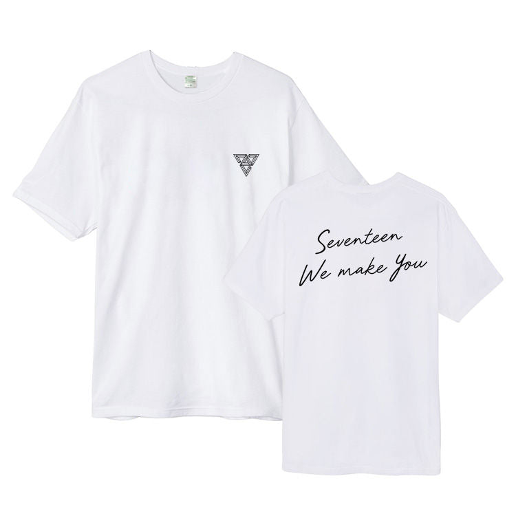 SEVENTEEN MERCH 100% COTTON SHIRT (各色)