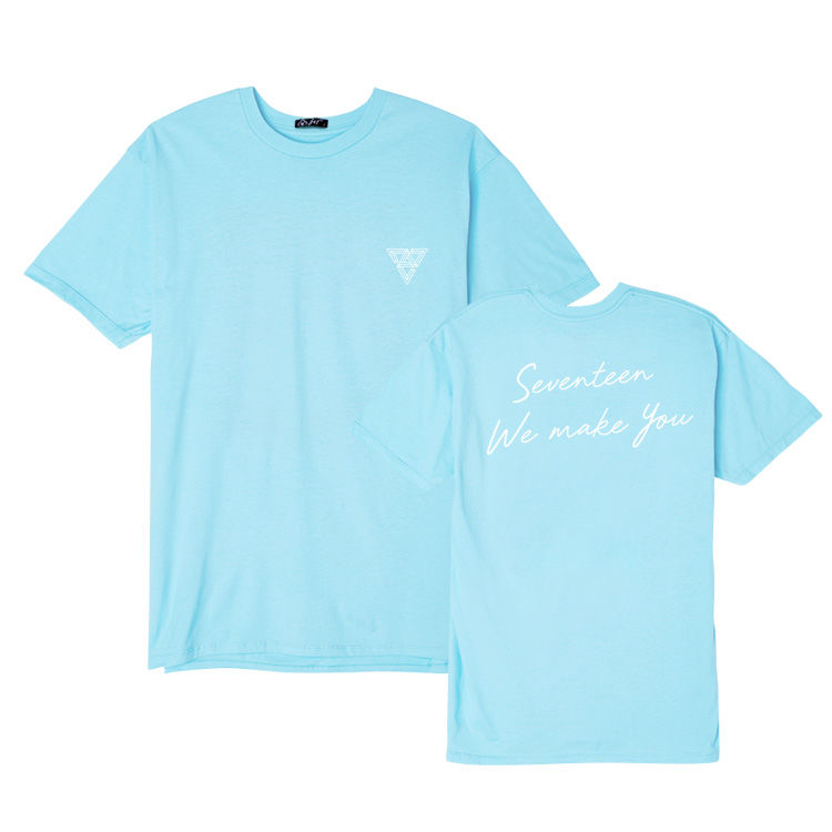 SEVENTEEN MERCH 100% COTTON SHIRT (各色)