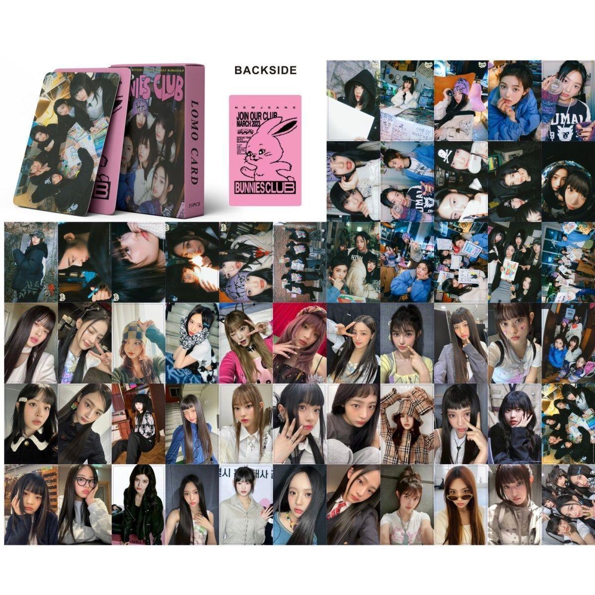 PHOTOCARDS NEWJEANS BUNNIES CLUB
