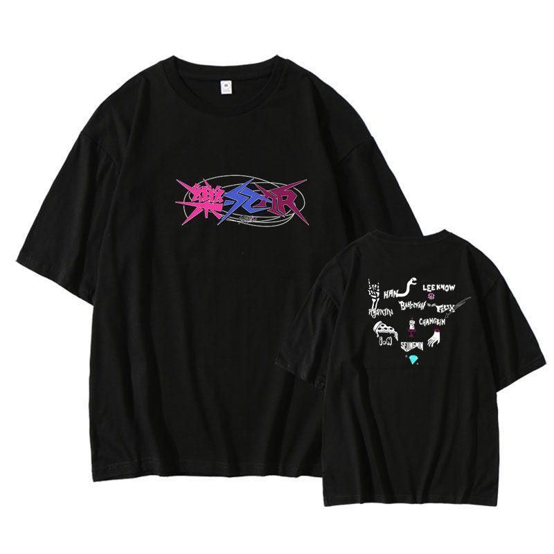 STRAY KIDS 樂-STAR Tシャツ 綿100%