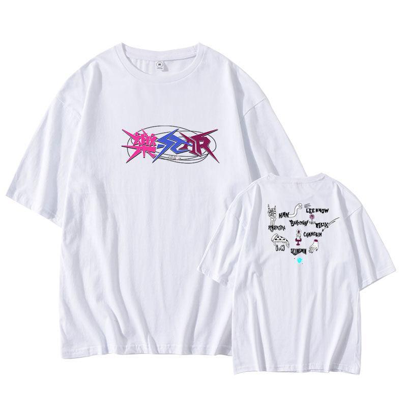 STRAY KIDS 樂-STAR Tシャツ 綿100%