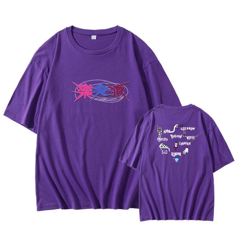 STRAY KIDS 樂-STAR Tシャツ 綿100%