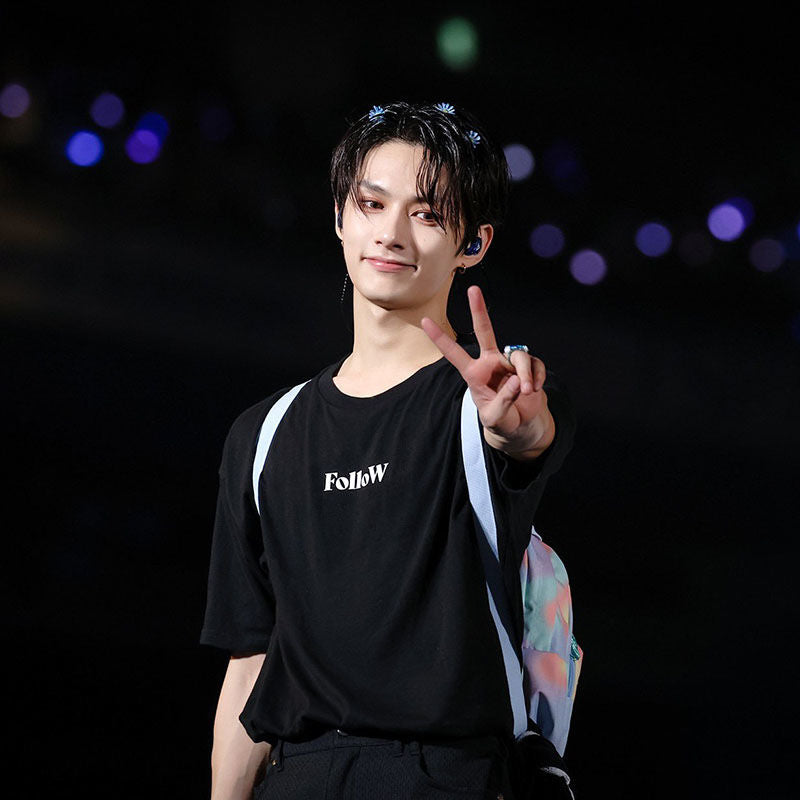 SEVENTEEN グッズ FOLLOW THE LIGHT Tシャツ 100%コットン