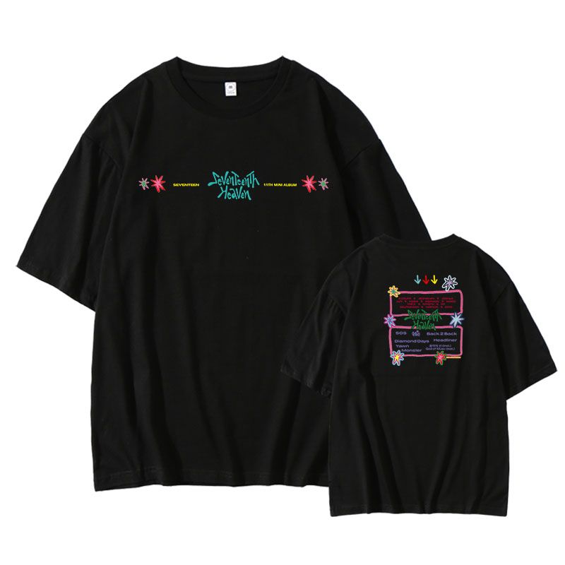 SEVENTEENTH HEAVEN Tシャツ 100%コットン (カラーバリエーション)