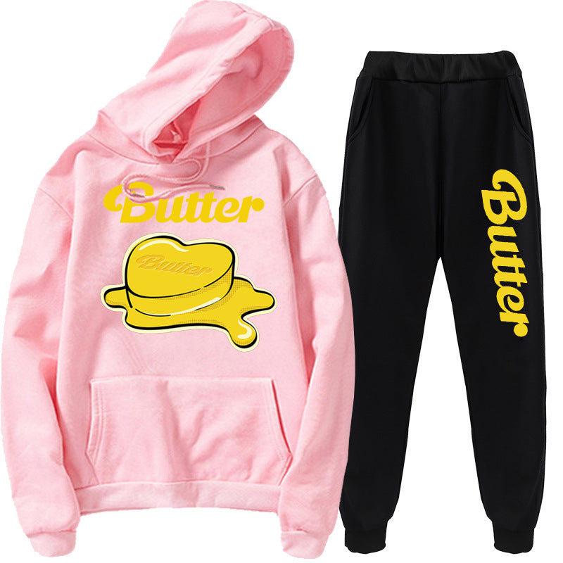 BTS BUTTER フーディー＆パンツ セット