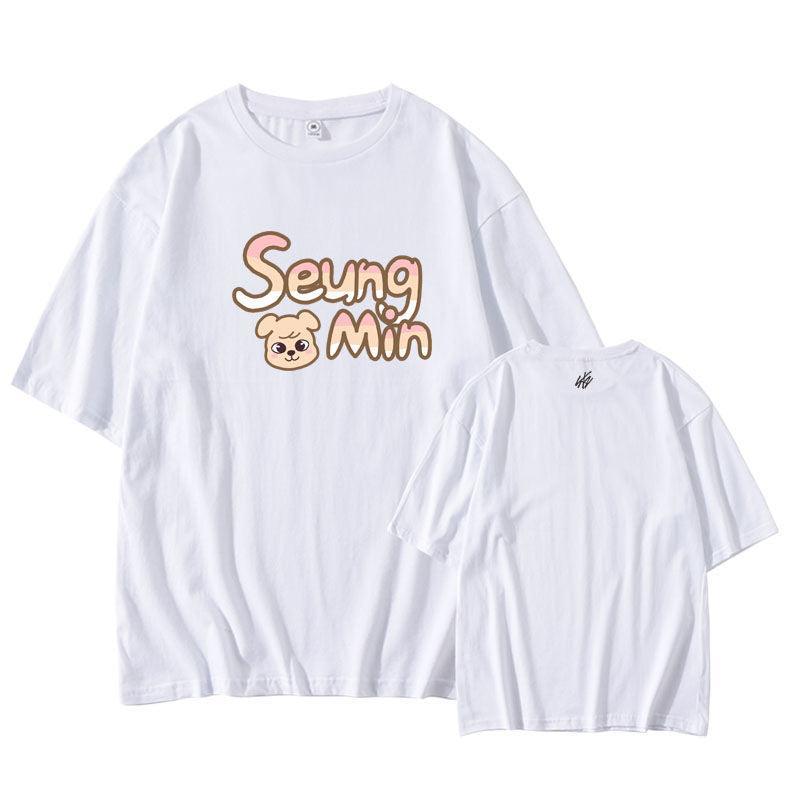 Stray Kids SKZOO 100%コットンTシャツ（全メンバー）