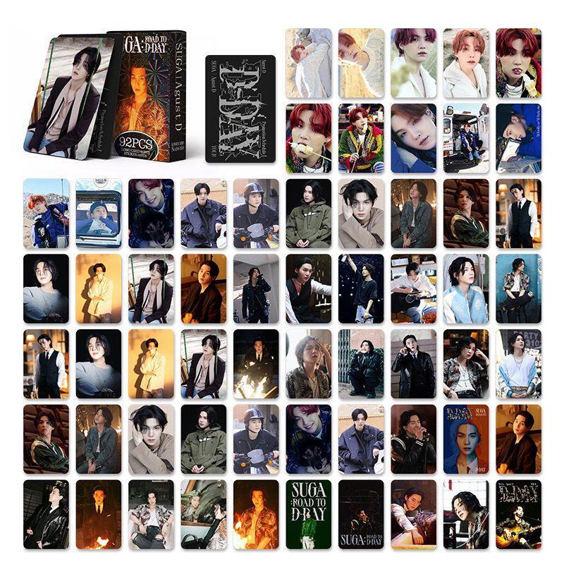 フォトカード SUGA: ROAD TO D'DAY 92点 (フォトカード60枚 + ステッカー32枚)