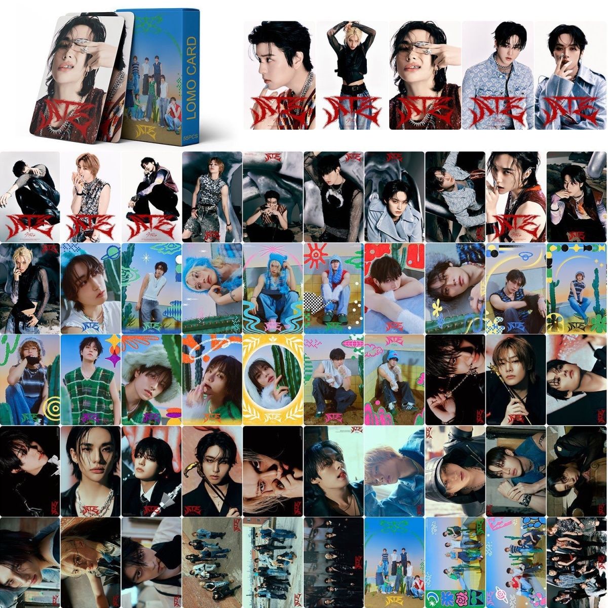 STRAY KIDS PHOTOCARDS DO IT, KARMA, ATE, HOP, GIANT, 5 STAR, MANIAC, MAXIDENT + VARIOUS OPTIONS!✨ (55 PCS)