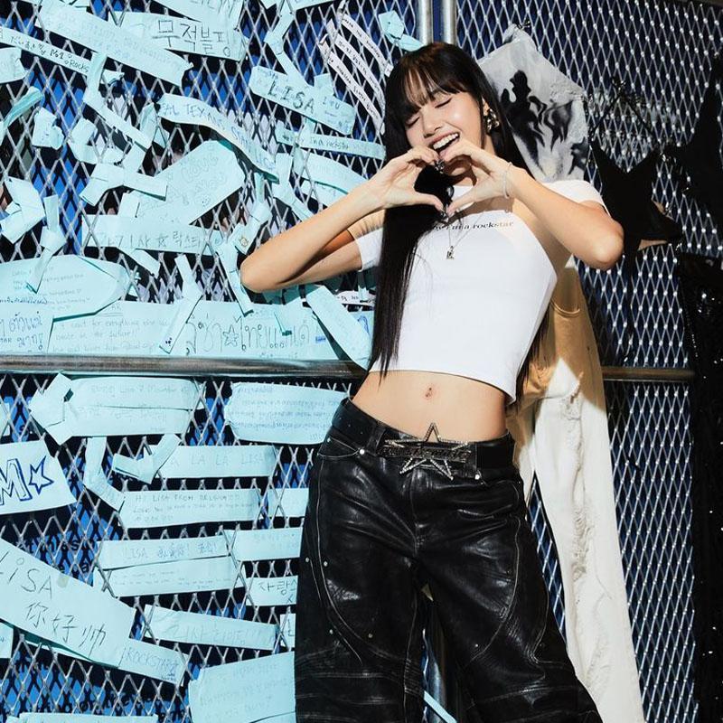 ロックスター LISA Tシャツ 綿100%