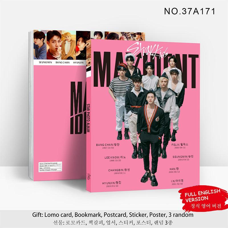 Stray Kids フォトブック 80枚 (フォトブック+アイテム79個) 様々なオプション!✨