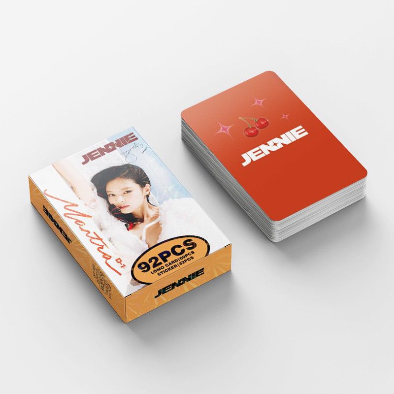 フォトカード ジェニー・マントラ + ステッカー (92枚)