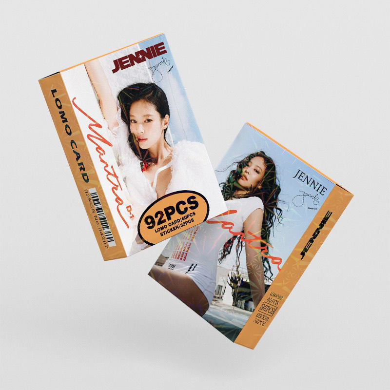 フォトカード ジェニー・マントラ + ステッカー (92枚)