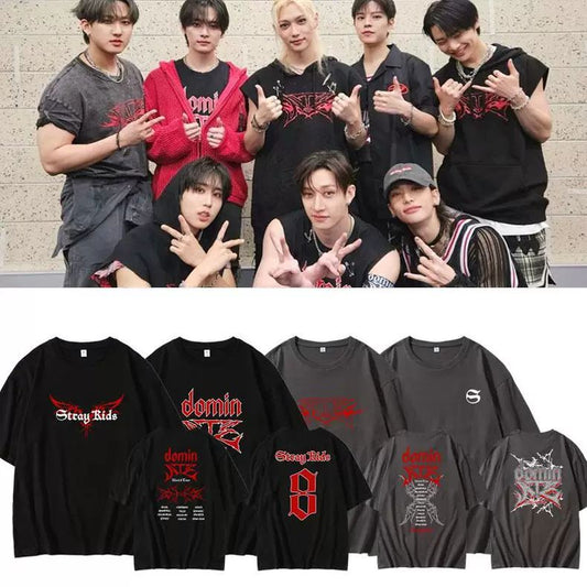 STRAY KIDS MERCH ATE Tシャツ 綿100%