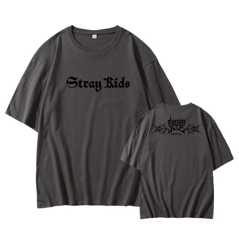 STRAY KIDS DOMINATE TOUR T-SHIRTS 綿100％