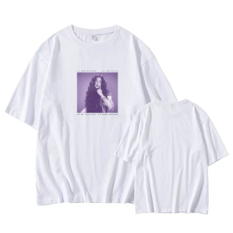 JISOO Tシャツ (BLACKPINK) 100%コットン