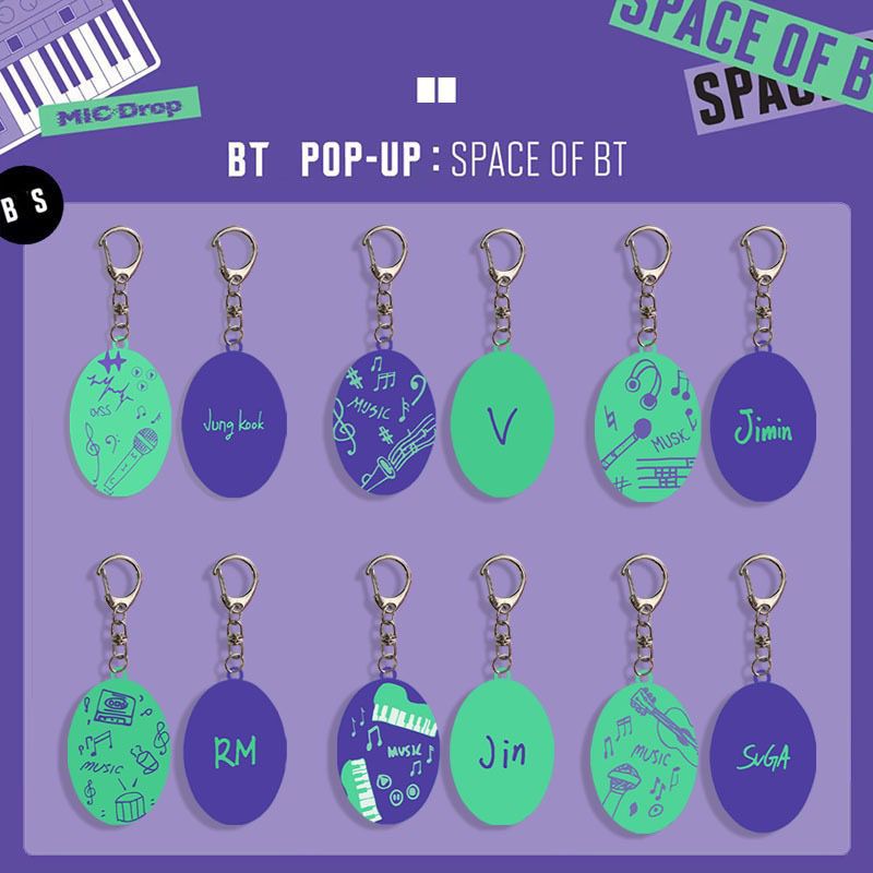 BTS MERCH セット 7点 ポップアップキーホルダー
