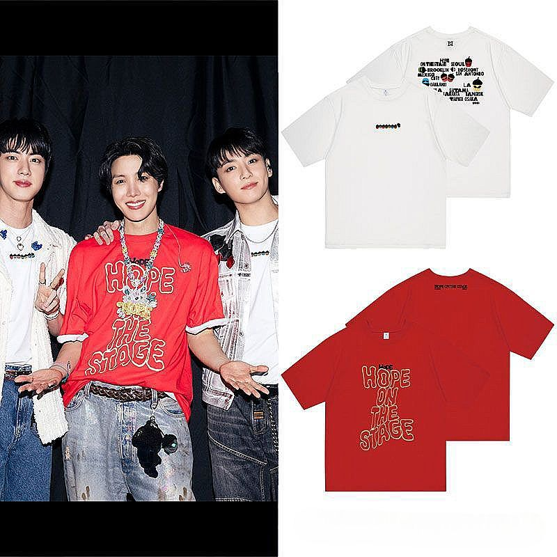 JHOPE ON THE STAGE TOUR Tシャツ - ファイナル 100%コットン