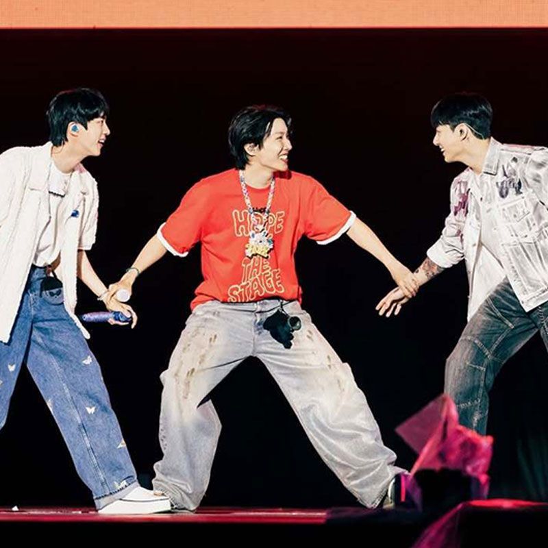 JHOPE ON THE STAGE TOUR Tシャツ - ファイナル 100%コットン