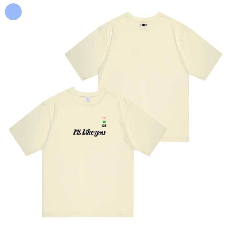 ILLIT I'LL LIKE YOU Tシャツ 100%コットン
