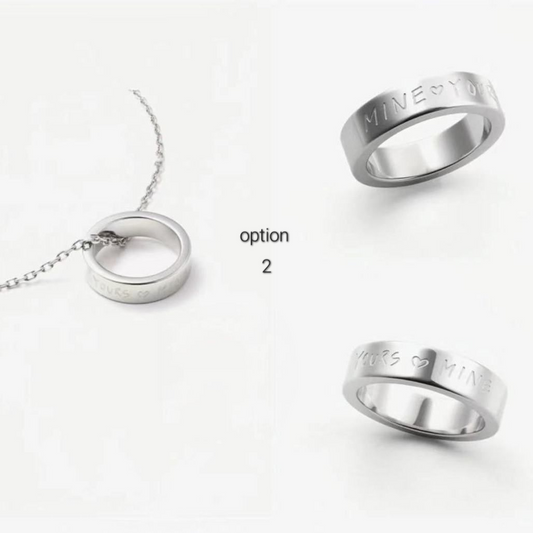 ENHYPEN ネックレス (チェーン+リング) メンバー全員