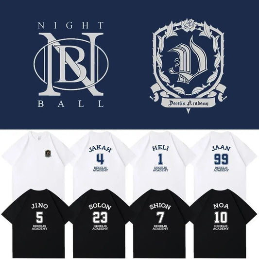 ENHYPEN Tシャツ ナイトボール 綿100%