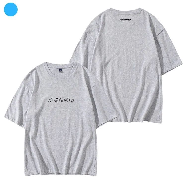 NEWJEANS Tシャツ 綿100% - 各種カラー