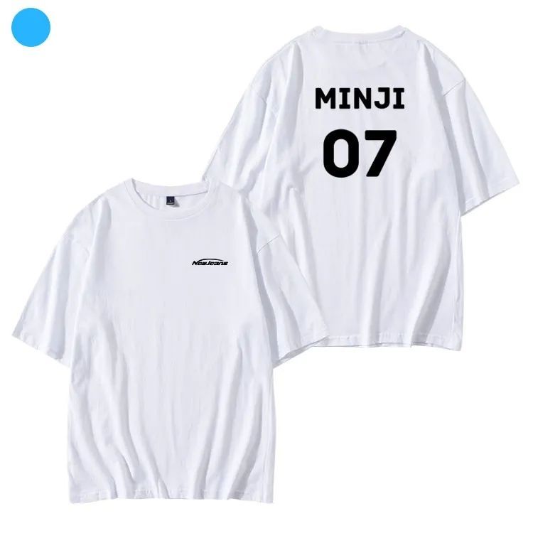 NEWJEANS Tシャツ 綿100% - 各種カラー