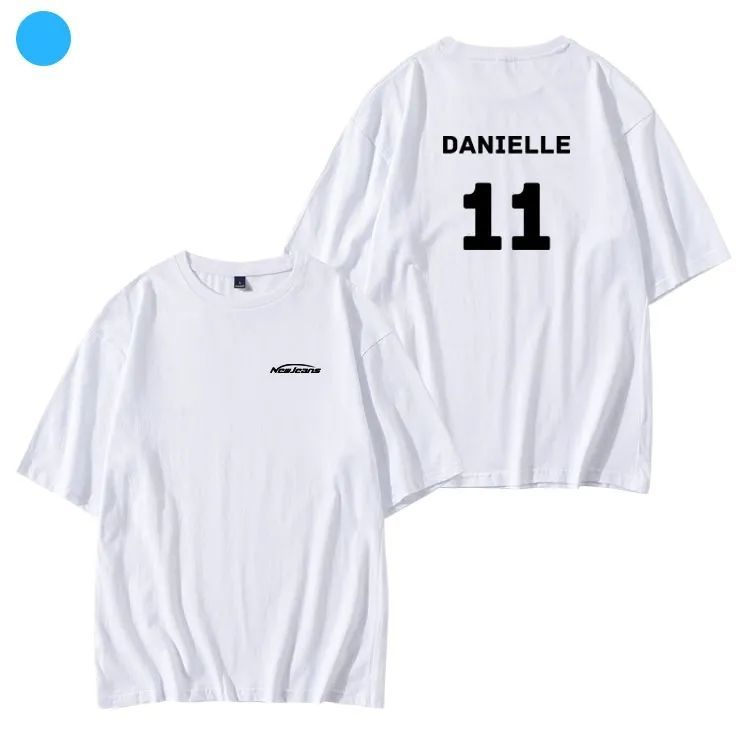 NEWJEANS Tシャツ 綿100% - 各種カラー